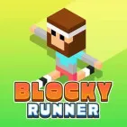 In the endless runner game Blocky Runner, players take control of cartoonish blocky-style athletes and sprint across obstacles. Making it as far as possible without colliding with any obstacles is the goal.