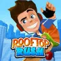 Rooftop Rush is a 2D endless runner game where players can skate without fear and escape from rooftops in famous towns around the world.