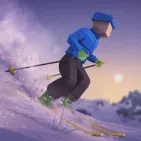 Are you looking for an endless runner that allows you to immerse yourself in a classic wintry experience with a festive vibe? That game is called Snow Rider. Prepare yourself, get on your sled, and explore the frozen terrain.