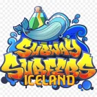 Subway Surfers Iceland features snowy routes and vistas. Enable Bjarki, collect coins, and beat high scores in this arcade game.