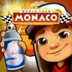 Subway Surfers Monaco takes players to the glamorous city of Monaco, where they participate in high-speed races on famous tracks, trains, and railways. 