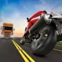 Traffic Road lets you drive at high speeds in first person on busy roads, making the racing fun and realistic. You are riding a fast motorcycle that can go hundreds of kilometers per hour in the first-person view of the game.