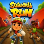 Subway Surfers is a famous endless runner game where you play as Jake and run through subway tracks while surviving various obstacles. Play now and do not get caught.