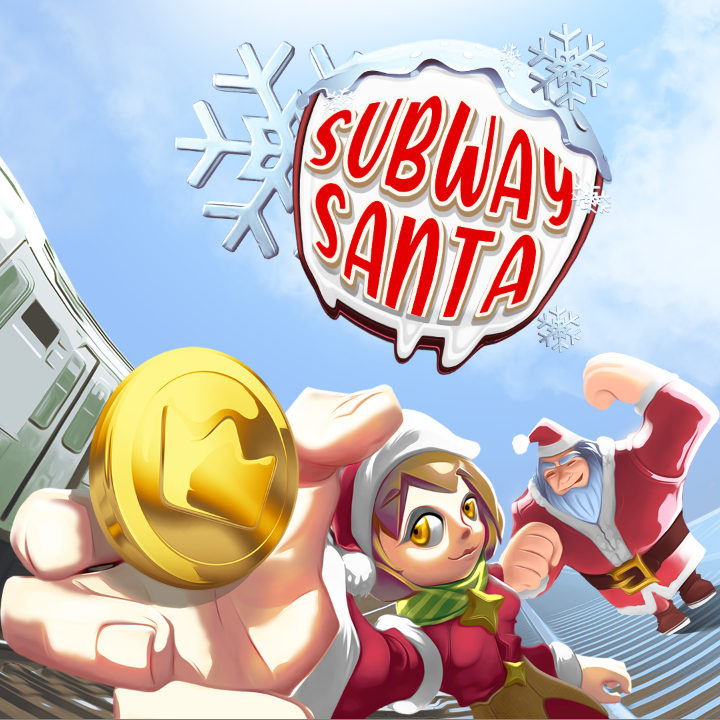 play game subway santa free online
